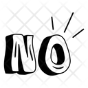 No アイコン