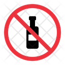 No Alcohol Prohibition Forbidden Icon