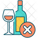 No Alcohol Wine Icon