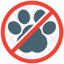 No Animal Icon