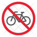 Bicycle Bike Stop Icon
