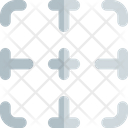 No Border Interface Essentials Table Color Shadow F Icon