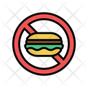 No Burger Icon