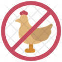 No Chicken Icon