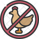 No Chicken Icon