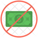 No Corruption Anti Bribery No Money Laundering Icon
