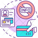 No credit card info Icon