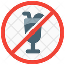 No Drinks Icon
