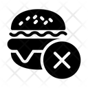 No Fast Food Icon