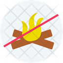 No Fire Warning Fire Icon