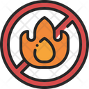 No Fire Burn Icon