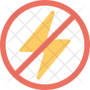 Flash Forbidden Disable Icon