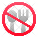 No Food No Eat Moslem Icon