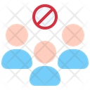 No Group Prohibit Users Icon