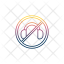 No Headphones  Icon