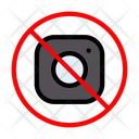 Instagram Camera Ban Icon