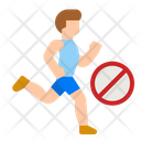 No Jogging Icon