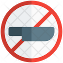 No Knife Prohibit Violence Icon