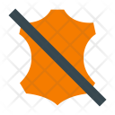 No Leather Icon