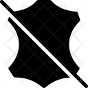 No Leather Icon