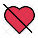 No Love Sad Icon