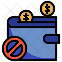 No Money Fraud Bankruptcy Icon