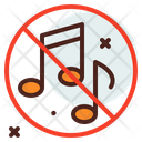 No Music Remove Music No Sound Icon