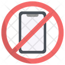 No Phone Phone Not Allowed Phone Prohibited Icon