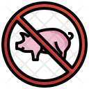 No Pig Pork No Food Icon