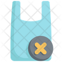 No Plastic Bag  Icon