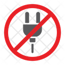 No Plug Prohibited Icon