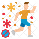 Sports No Running Icon