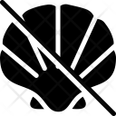 No shellfish Icon