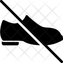 No Shoes Icon