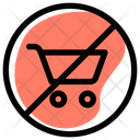 No Shopping Cart Icon