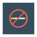 No Smoking Not Allowed Stop Icon
