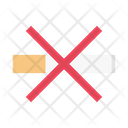 Notallowed Cigarette Smoking Icon
