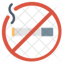 No Smoking Smoking Prohibited Signboard Icon