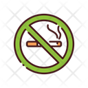 No Smoking Sign Cigarette No Smoking Zone Icon