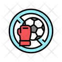 No Sports No Play Contraindicated Icon