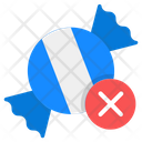 No Sweet Forbidden Sweet No Candy Icon
