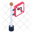 No Turn Icon
