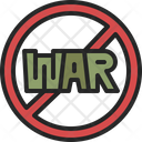 No War Stop Protest Icon