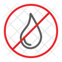 No Water Prohibited Icon