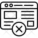 No Web Page Icon