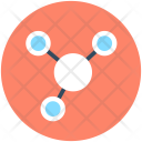 Nodes Network Connected Icon