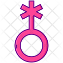 Mnon Binary Non Binary Genderqueer Icon