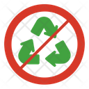 Non Recycling  Icon
