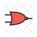 Nor Gate Circuit Icon