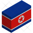 Flag Country North Korea Icon